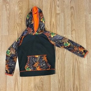 Boys camo hoodie